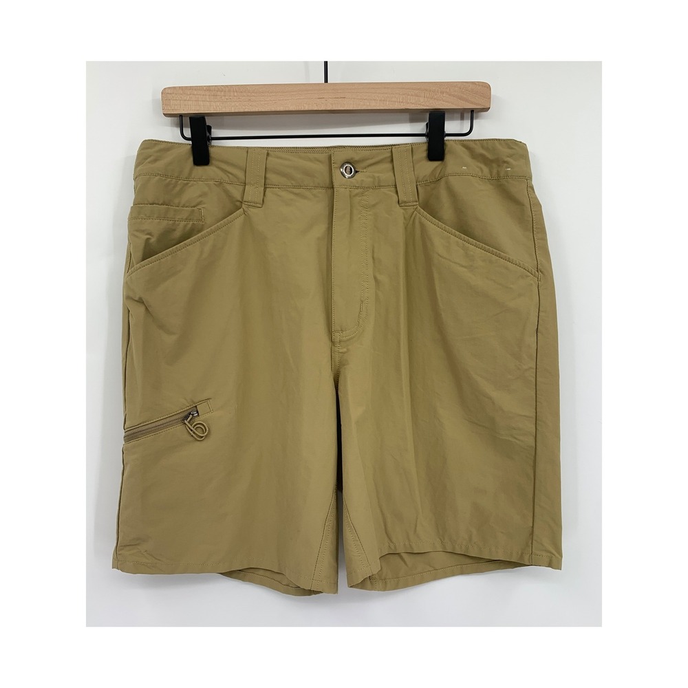 Patagonia Shorts Mens 34 Beige Quandary Performance 8" Hiking Outdoor 57815